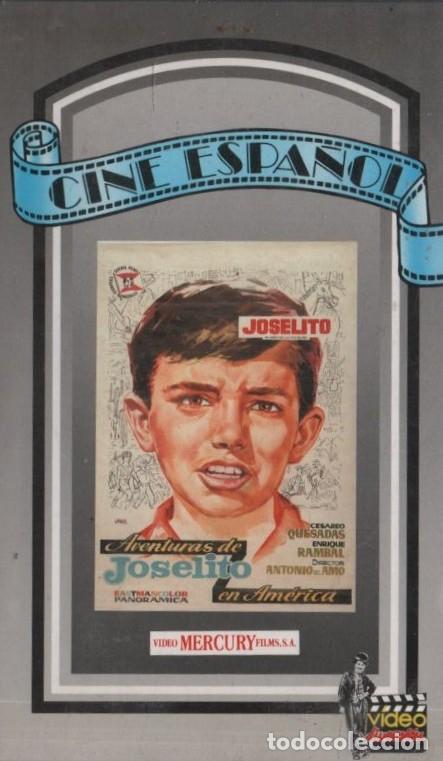 Cine: CINE ESPA&Ntilde;OL. LAS AVENTURAS DE JOSELITO EN AMERICA VHS-1466