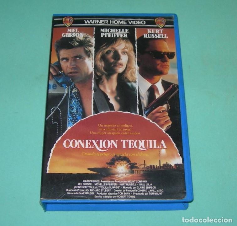 Cine: PEL&Iacute;CULA VHS CONEXI&Oacute;N TEQUILA - MEL GIBSON - MICHELLE PFEIFFER -