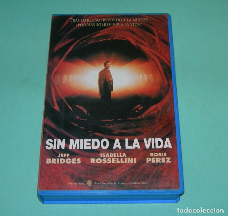 Cine: PEL&Iacute;CULA VHS SIN MIEDO A LA VIDA - JEFF BRIDGES - ISABELLA ROSSELLINI -