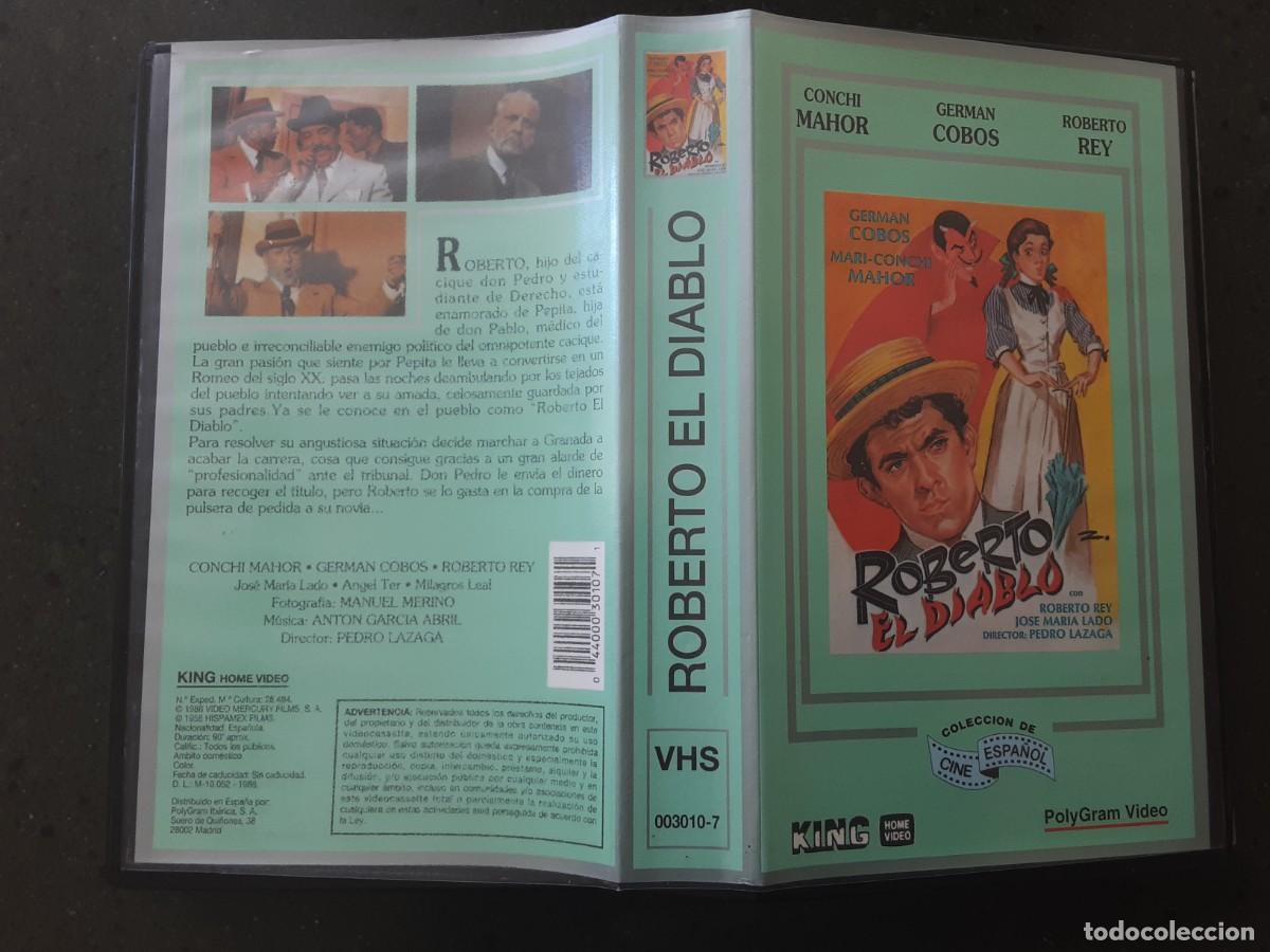Cine: Roberto el diablo. Germ&aacute;n Cobos, Conchi Mahor. Roberto Rey