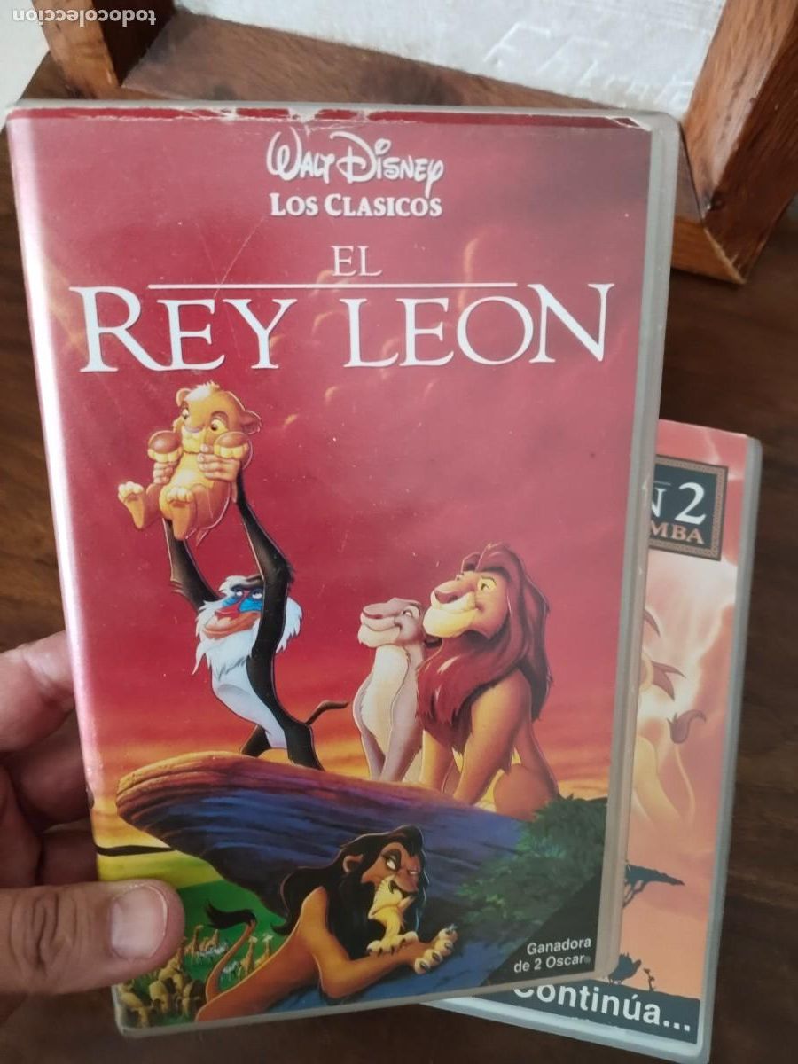 Cine: VHS El Rey Le&oacute;n y el Rey Le&oacute;n 2. - Foto 2