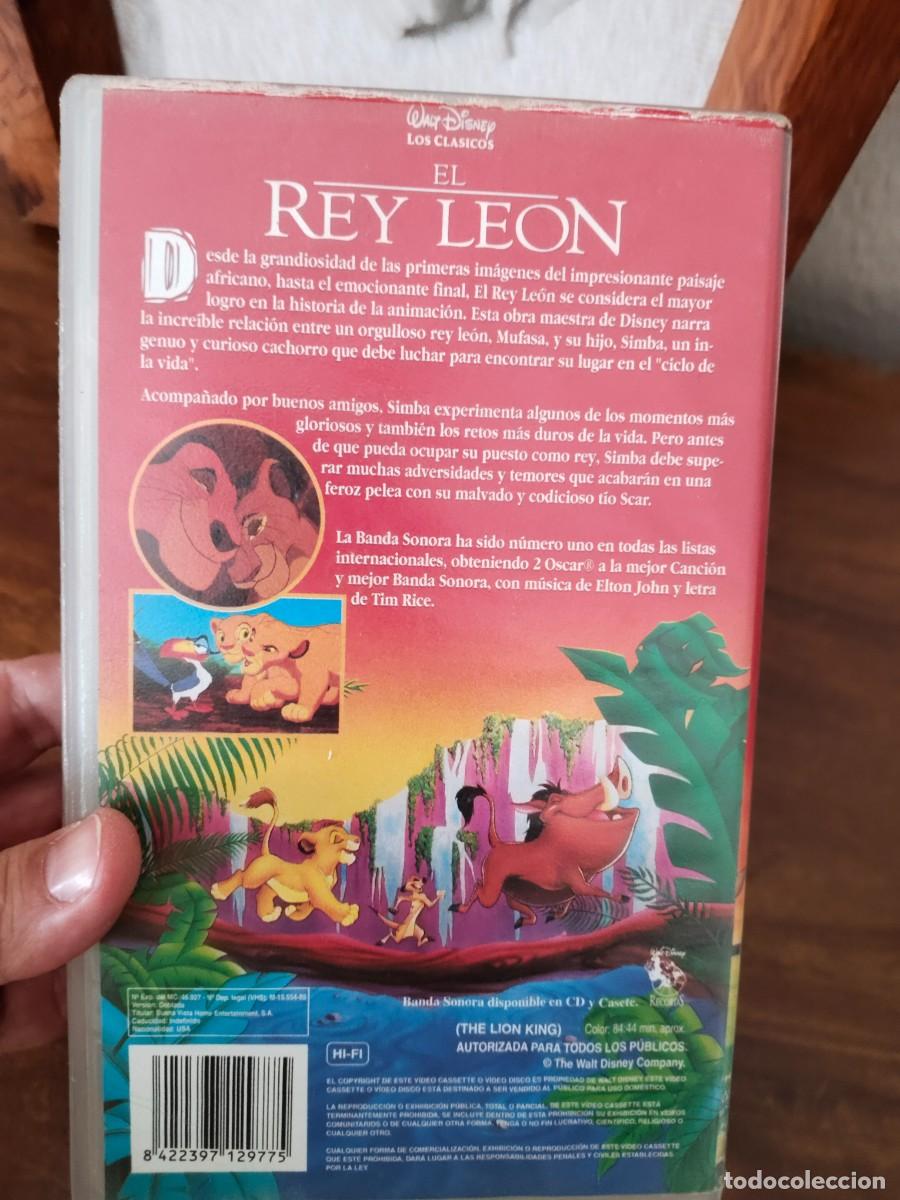 Cine: VHS El Rey Le&oacute;n y el Rey Le&oacute;n 2. - Foto 3