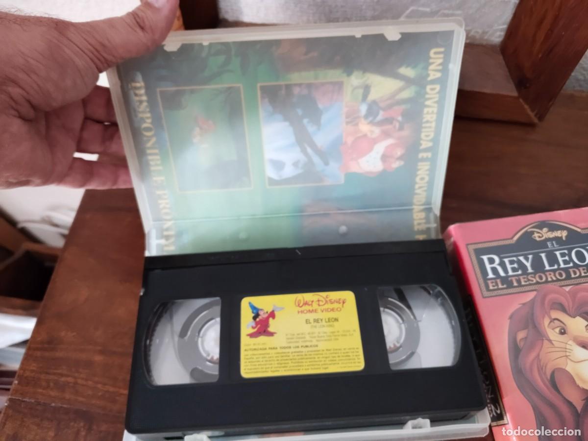 Cine: VHS El Rey Le&oacute;n y el Rey Le&oacute;n 2. - Foto 5