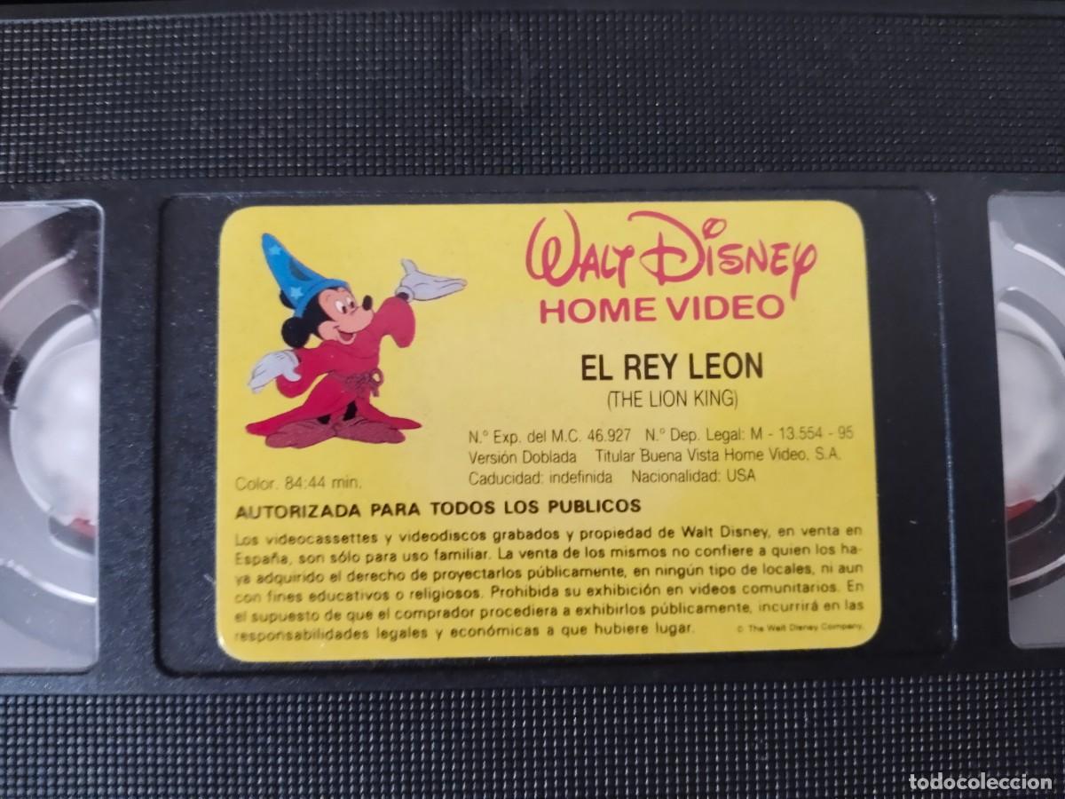 Cine: VHS El Rey Le&oacute;n y el Rey Le&oacute;n 2. - Foto 6