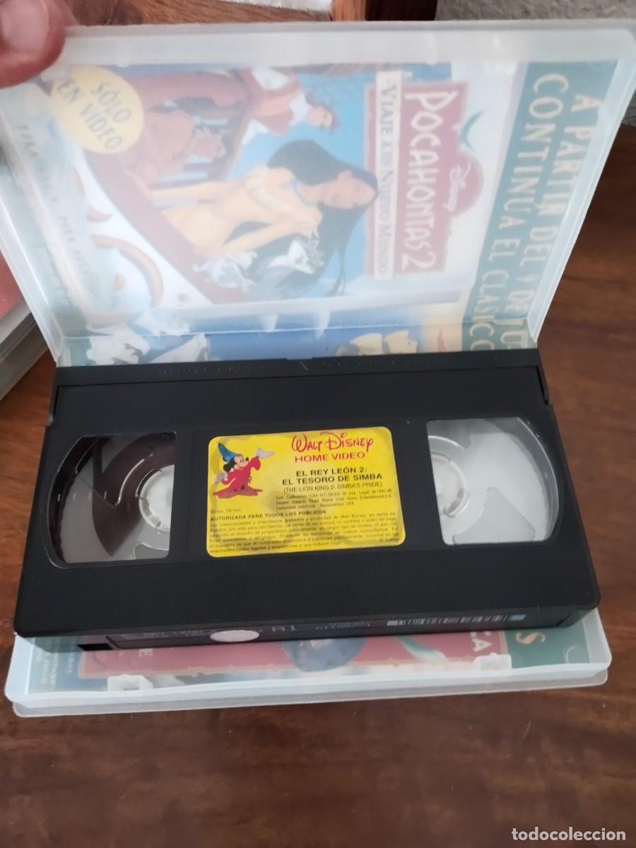 Cine: VHS El Rey Le&oacute;n y el Rey Le&oacute;n 2. - Foto 10