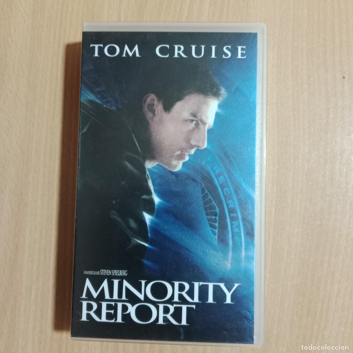 Cine: MINORITY REPORT - VHS - 20TH. TWENTIETH CENTURY FOX - A&Ntilde;O 2002.