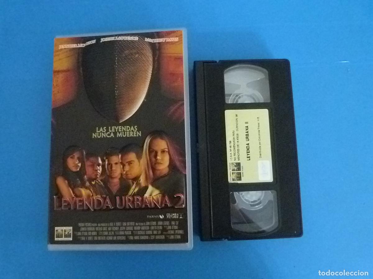 Cine: PELICULA VHS LEYENDA URBANA 2 JENNIFER MORRISON MATTHEW DAVIS A&Ntilde;O 2001