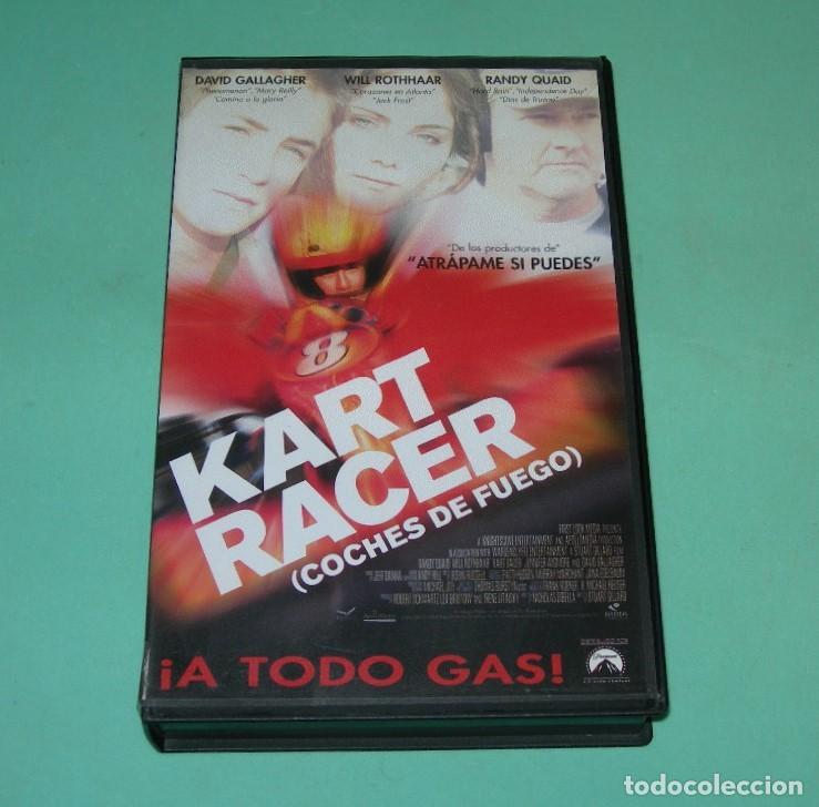 Cine: PEL&Iacute;CULA VHS KART RACER - DAVID GALLAGHER - WILL ROTHHAAR -