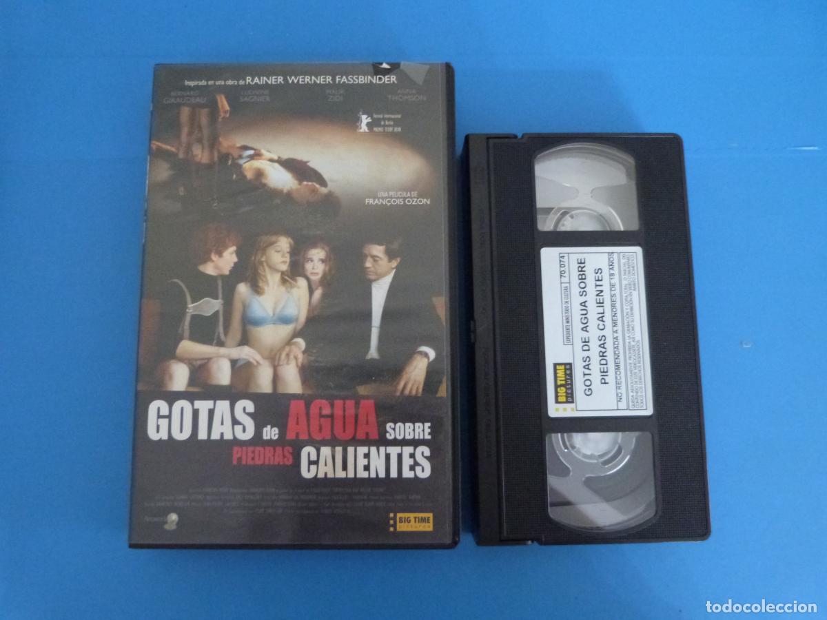 Cine: PELICULA VHS GOTAS DE AGUA SOBRE PIEDRAS CALIENTES A&Ntilde;O 200?