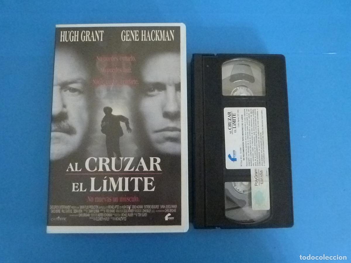 Cine: PELICULA VHS AL CRUZAR EL LIMITE HUGH GRANT GENE HACKMAN A&Ntilde;O 1997