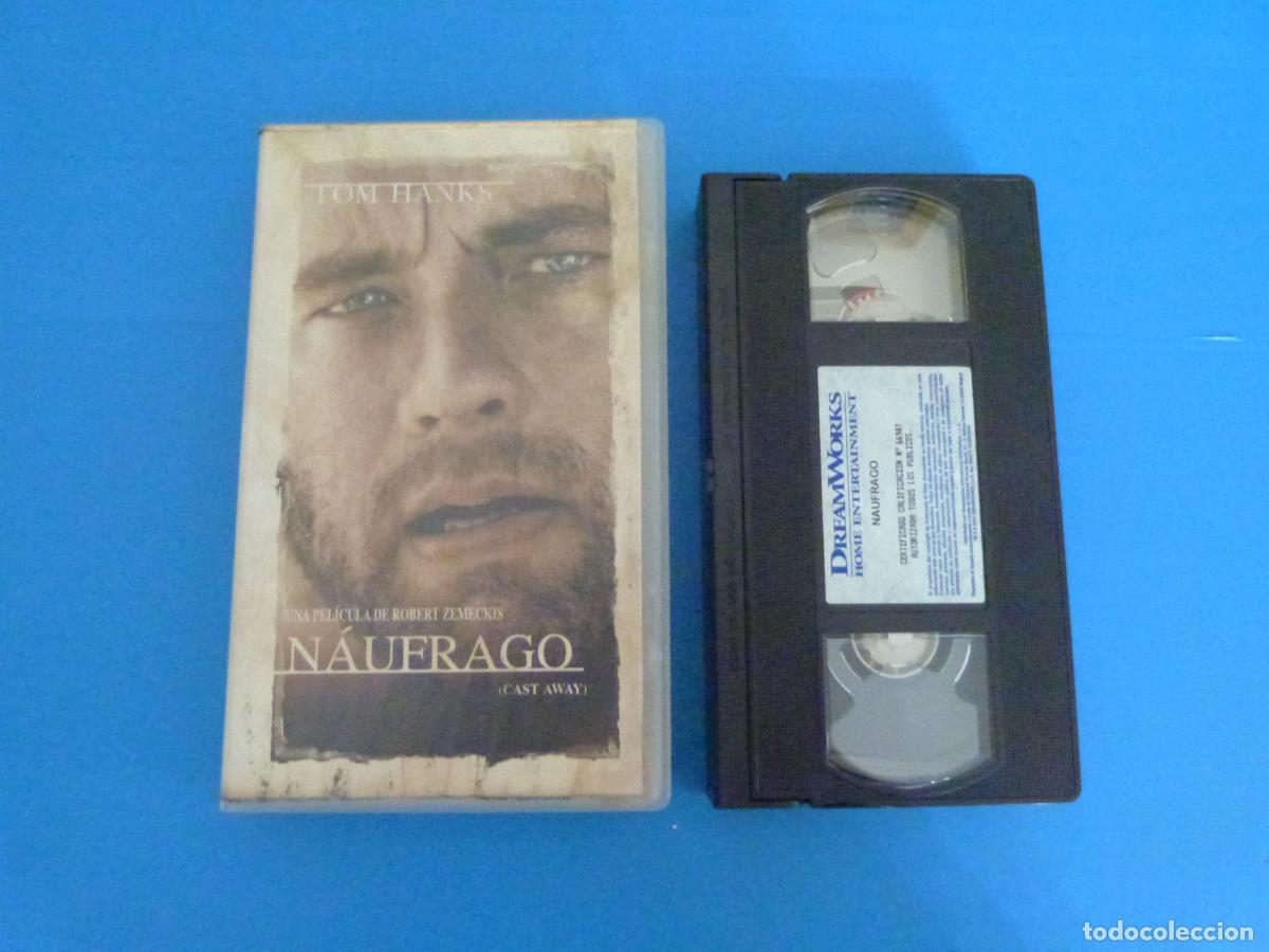 Cine: PELICULA VHS NAUFRAGO TOM HANKS A&Ntilde;O 2001