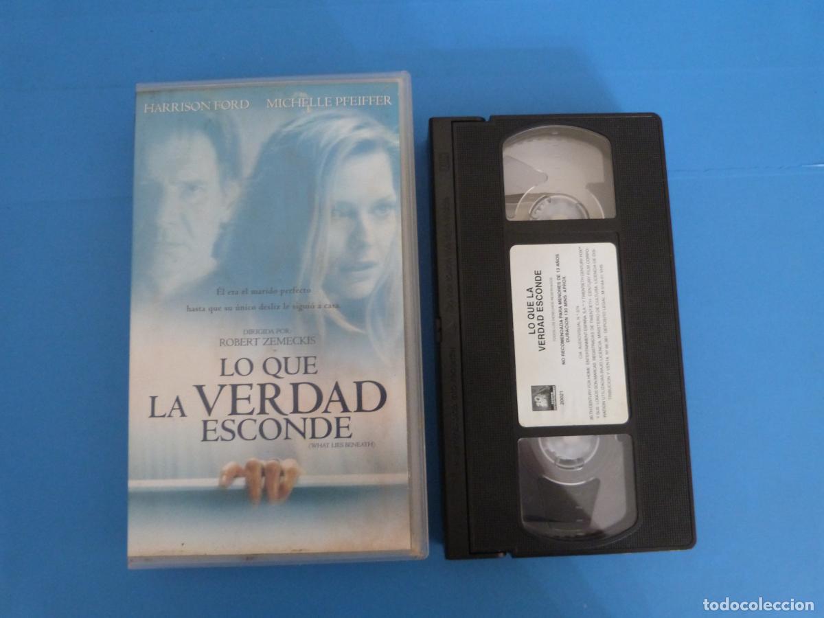 Cine: PELICULA VHS LO QUE LA VERDAD ESCONDE HARRISON FORD MICHELLE PFEIFFER A&Ntilde;O 2001