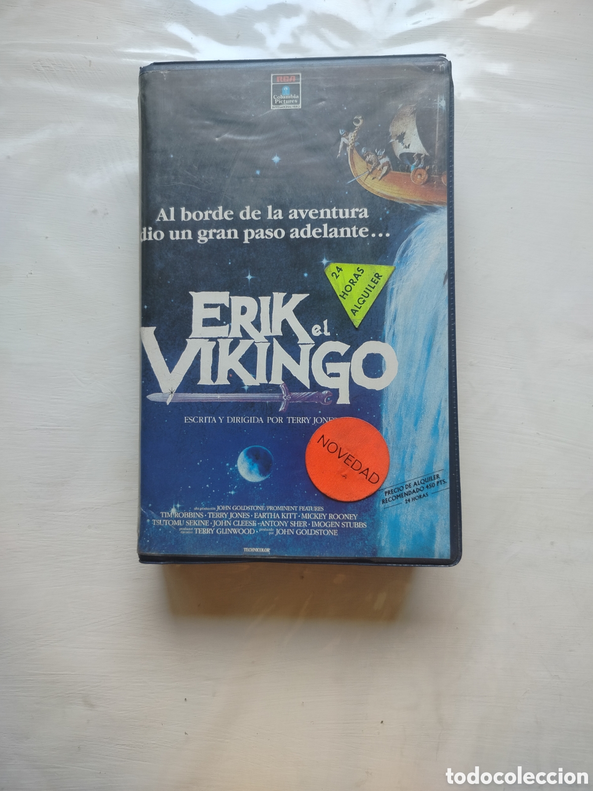 Cine: Erik el Vikingo VHS 1990