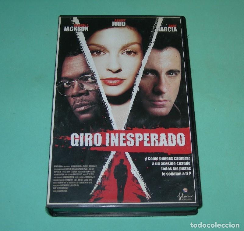 Cine: PEL&Iacute;CULA VHS GIRO INESPERADO - SAMUEL L. JACKSON - ASHLEY JUDD -