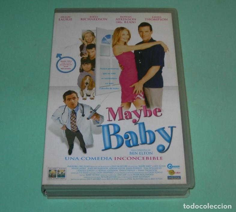 Cine: PEL&Iacute;CULA VHS MAYBE BABY - HUGH LAURIE - JOELY RICHARDSON -