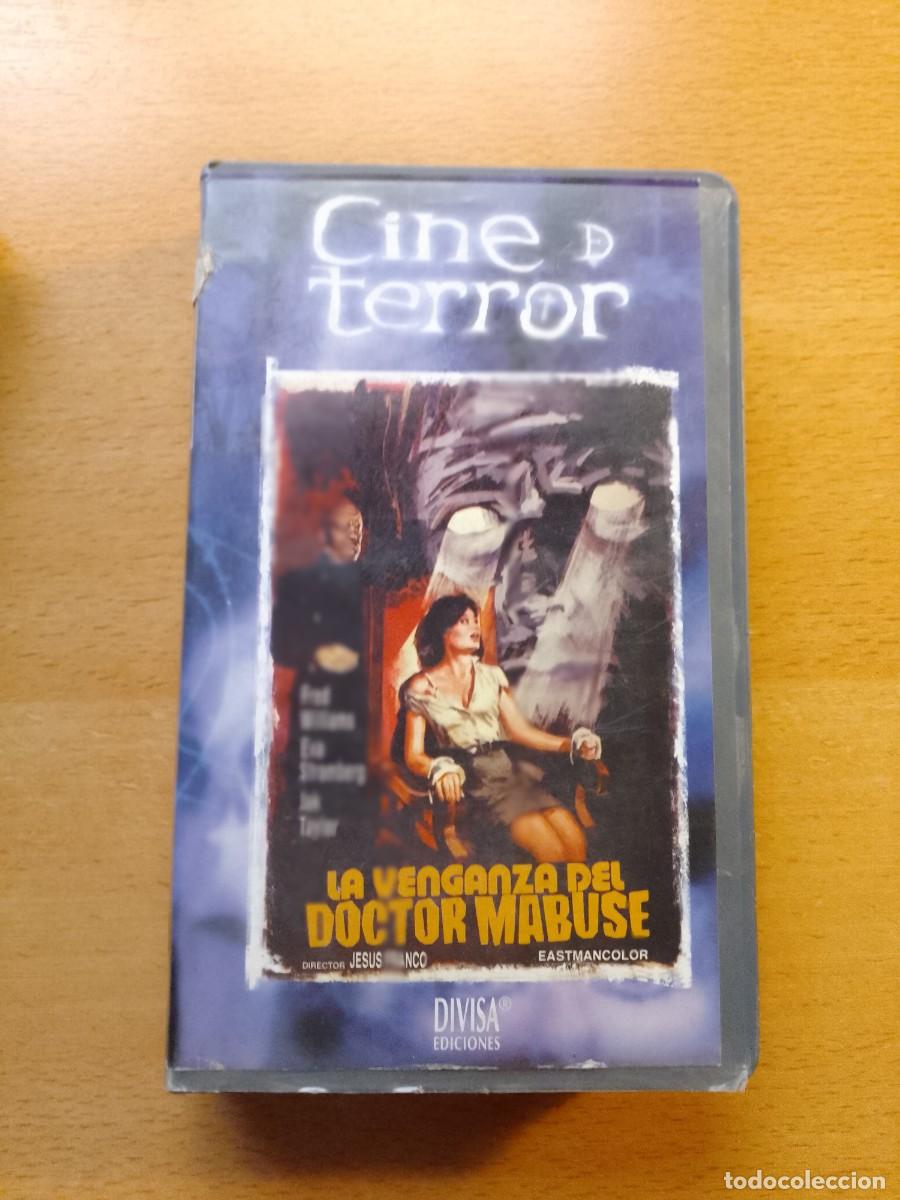 Cine: La venganza del dr.Mabuse VHS Jess Franco