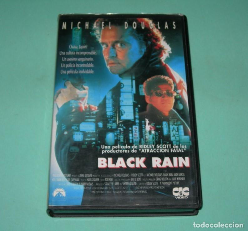 Cine: PEL&Iacute;CULA VHS BLACK RAIN - MICHAEL DOUGLAS - ANDY GARC&Iacute;A -