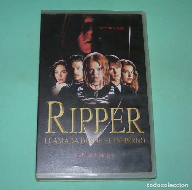 Cine: PEL&Iacute;CULA VHS RIPPER LLAMADA DESDE EL INFIERNO - BRUCE PAYNE - CLAIRE KEIM -