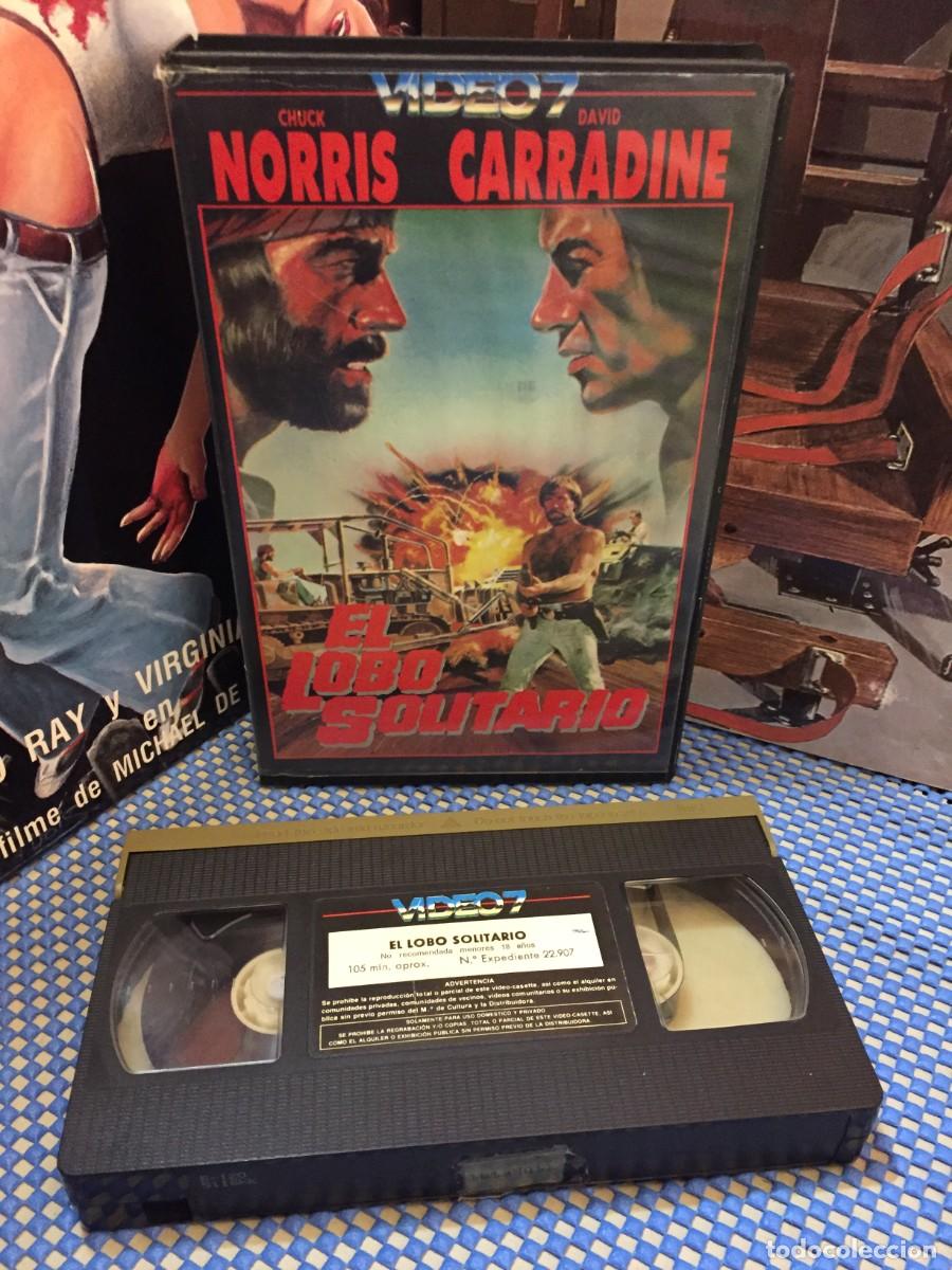 Cine: Vhs El lobo solitario - Chuck Norris, David Carradine