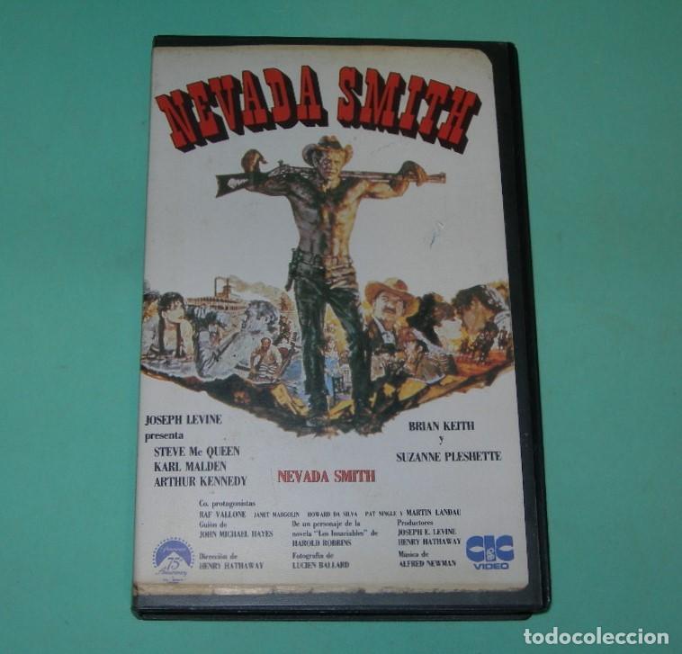 Cine: PEL&Iacute;CULA VHS NEVADA SMITH - STEVE McQUEEN - KARL MALDEN -