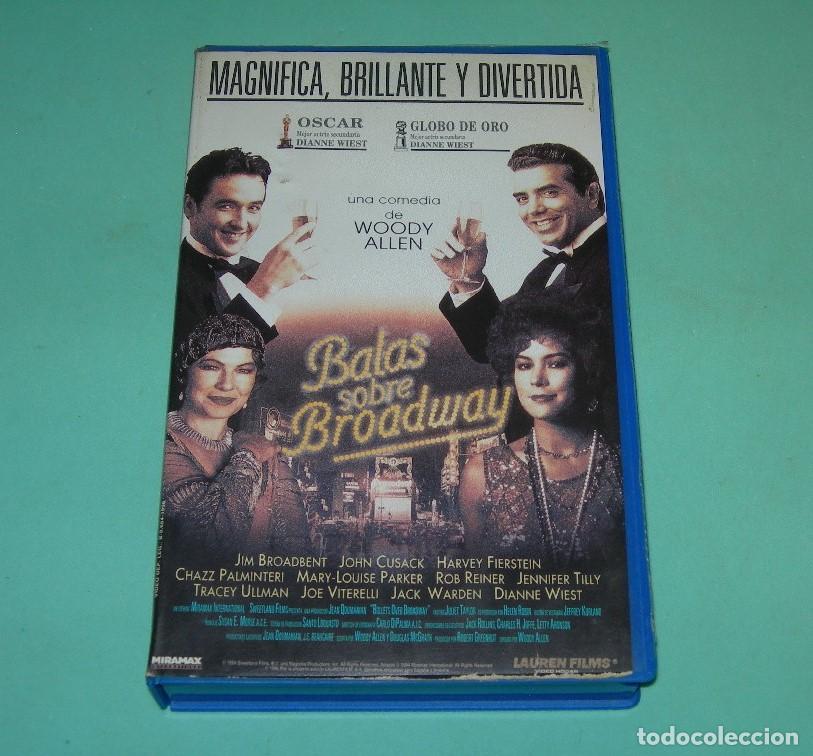Cine: PEL&Iacute;CULA VHS BALAS SOBRE BROADWAY - JOHN CUSACK - JIM BROADBENT -