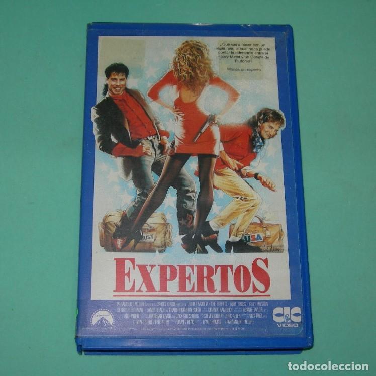 Cine: PEL&Iacute;CULA VHS EXPERTOS - JOHN TRAVOLTA - KELLY PRESTON -