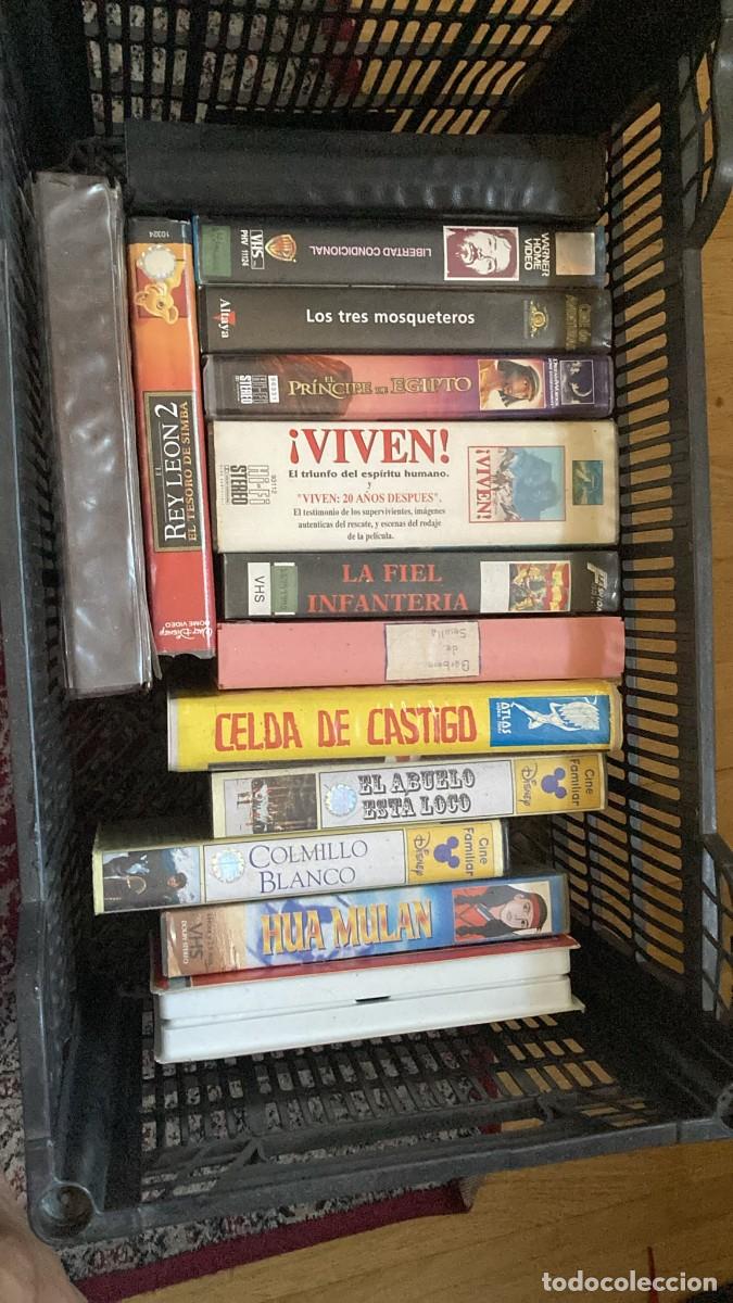 Cine: Lote VHS de cintas de video
