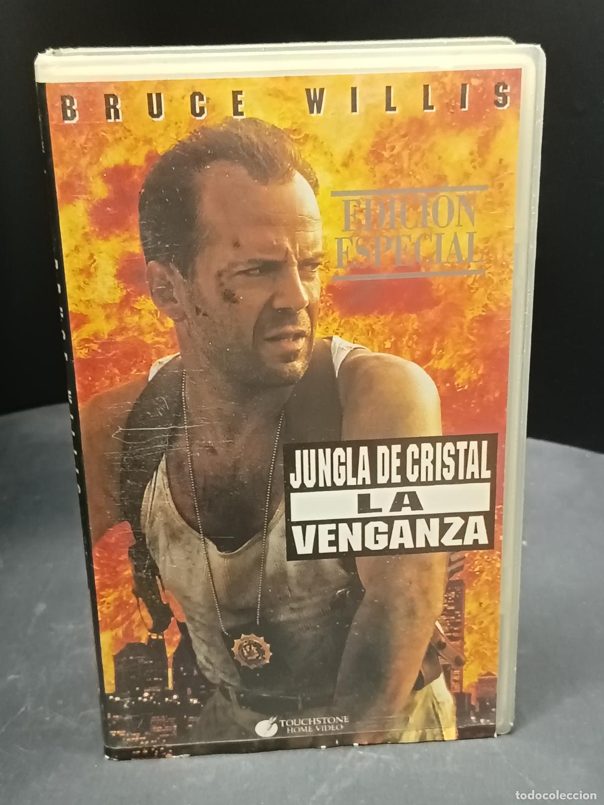 Cine: LA JUNGLA de CRISTAL 3 La Venganza con Bruce Willis... VHS ACCI&Oacute;N