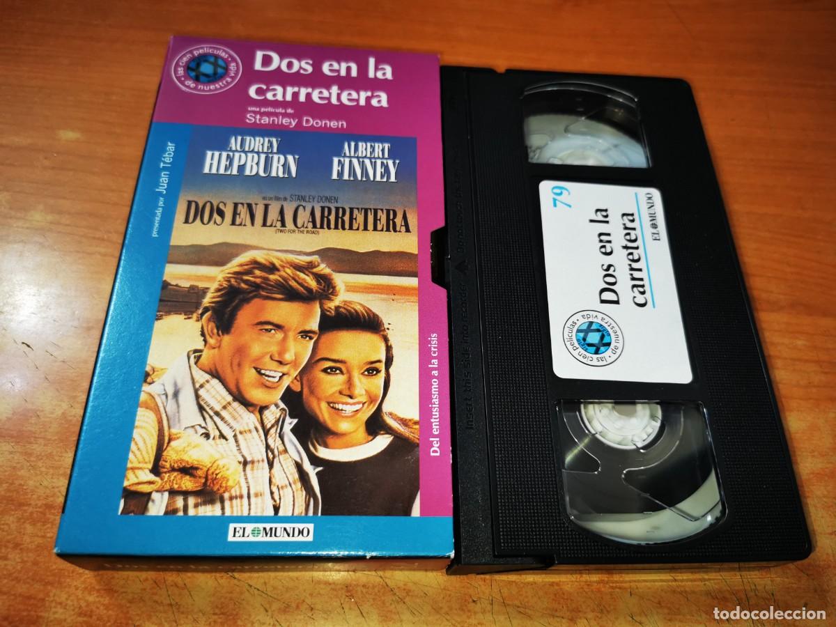 Cine: DOS EN LA CARRETERA VHS EL MUNDO N&ordm; 79 2000 STANLEY DONEN AUDREY HEPBURN ALBER FINNEY