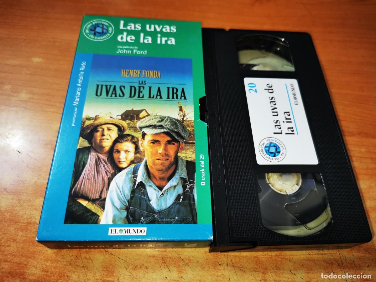 Cine: LAS UVAS DE LA IRA VHS EL MUNDO N&ordm; 20 2000 JOHN FORD HENRY FONDA JANE DARWELL JOHN CARRADINE