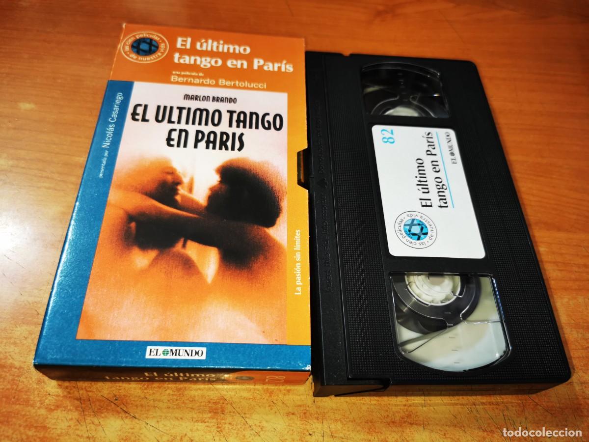 Cine: EL ULTIMO TANGO EN PARIS VHS EL MUNDO N&ordm; 82 2000 BERNARDO BERTOLUCI MARLON BRANDO MARIA MICHI