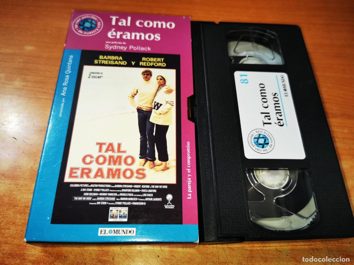 Cine: TAL COMO ERAMOS VHS EL MUNDO N&ordm; 81 2000 SYDNEY POLLACK BARBRA STREISAND ROBERT REDFORD