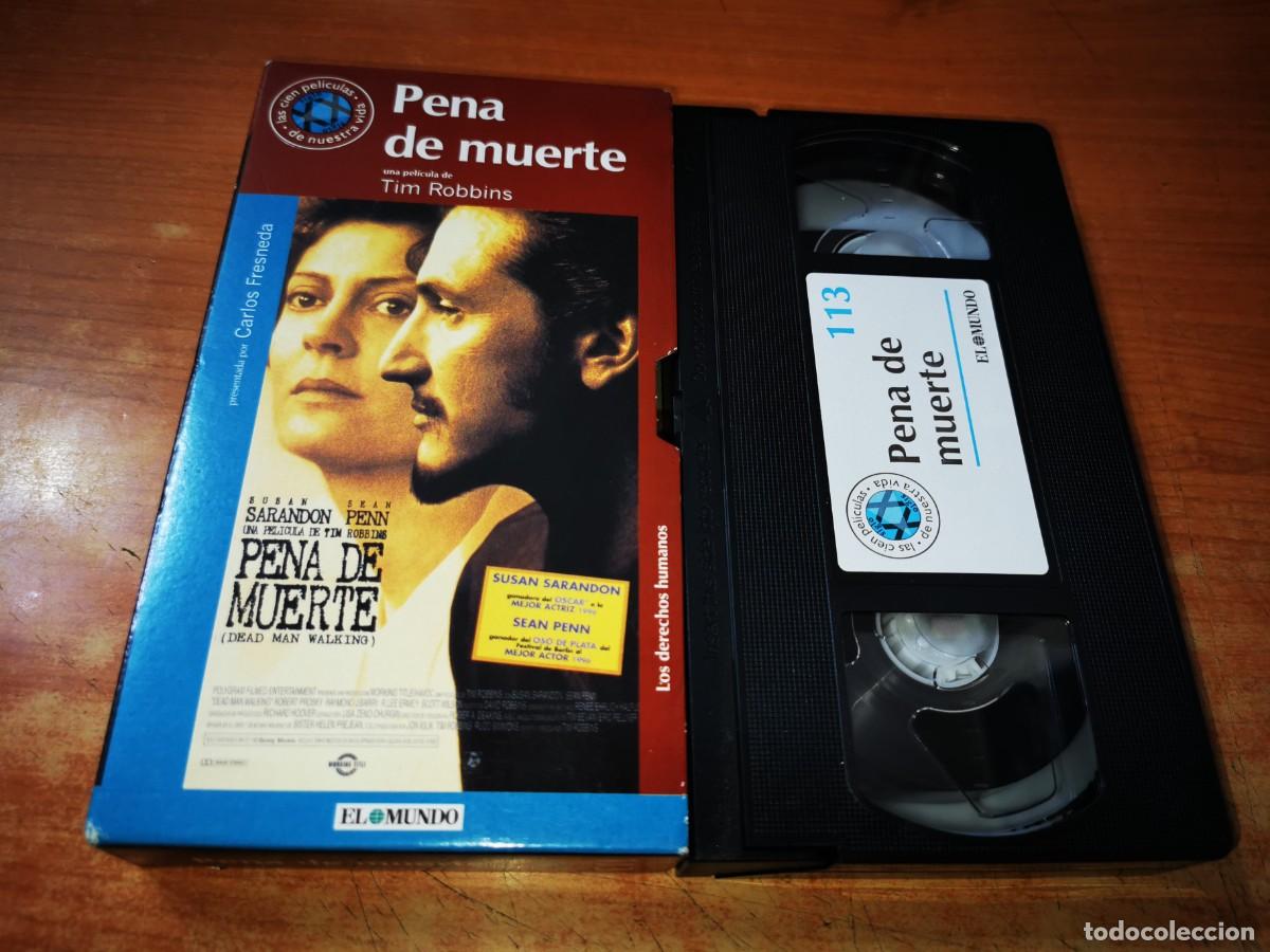 Cine: PENA DE MUERTE VHS EL MUNDO N&ordm; 113 2000 TIM ROBBINS SUSAN SARANDON SEAN PENN