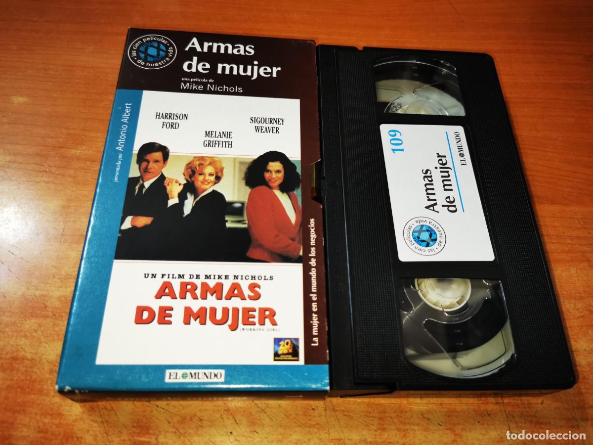 Cine: ARMAS DE MUJER VHS EL MUNDO N&ordm; 109 2000 MIKE NICHOLS HARRISON FORD MELANIE GRIFFITH