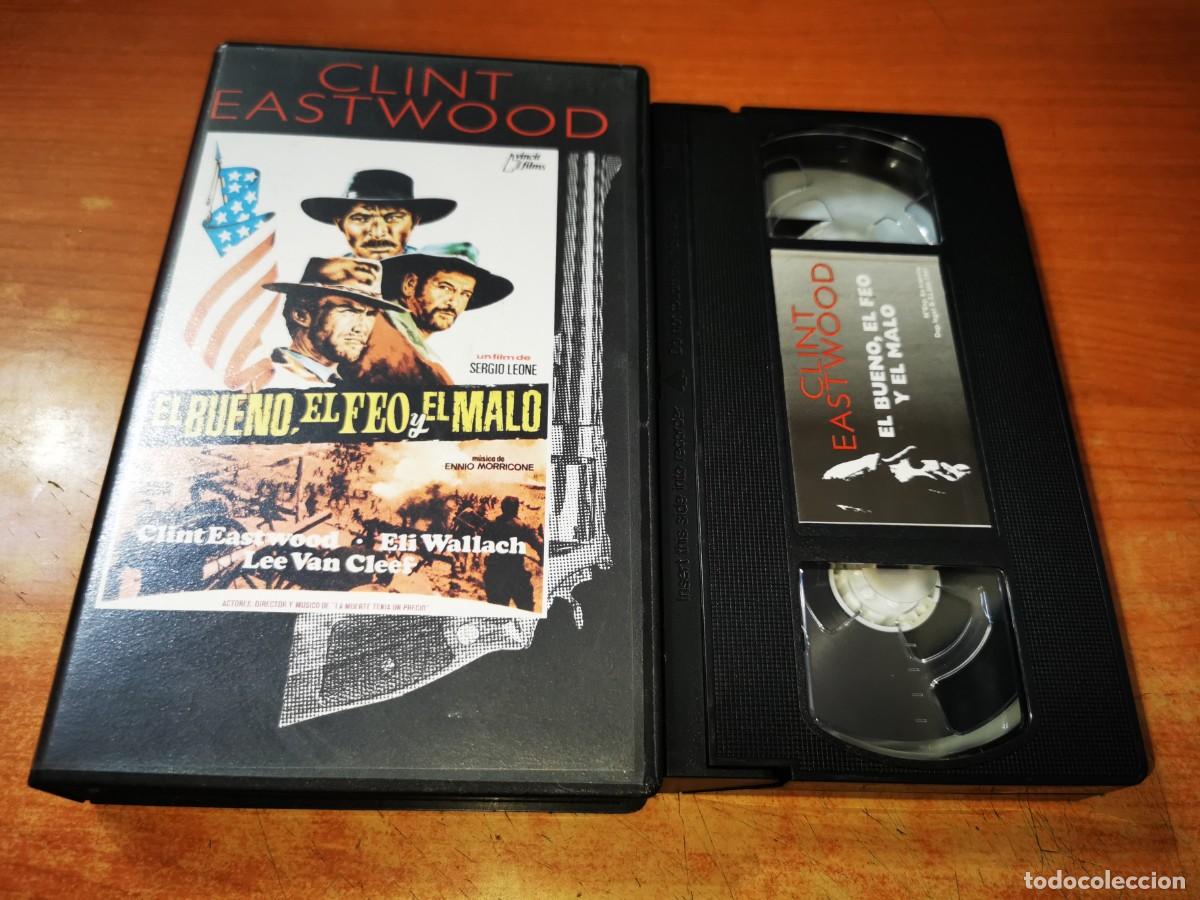 Cine: EL BUENO EL FEO EL MALO VHS DEL A&Ntilde;O 1997 CLINT EASTWOOD ELI WALLACH LEE VAN CLEEF