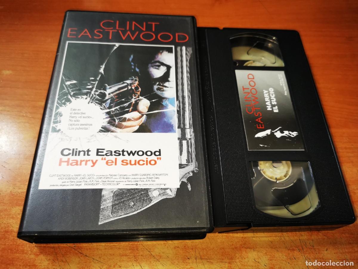 Cine: HARRY EL SUCIO VHS DEL A&Ntilde;O 1997 CLINT EASTWOOD HARRY GUARDINO RENI SANTORI ANDY ROBINSON