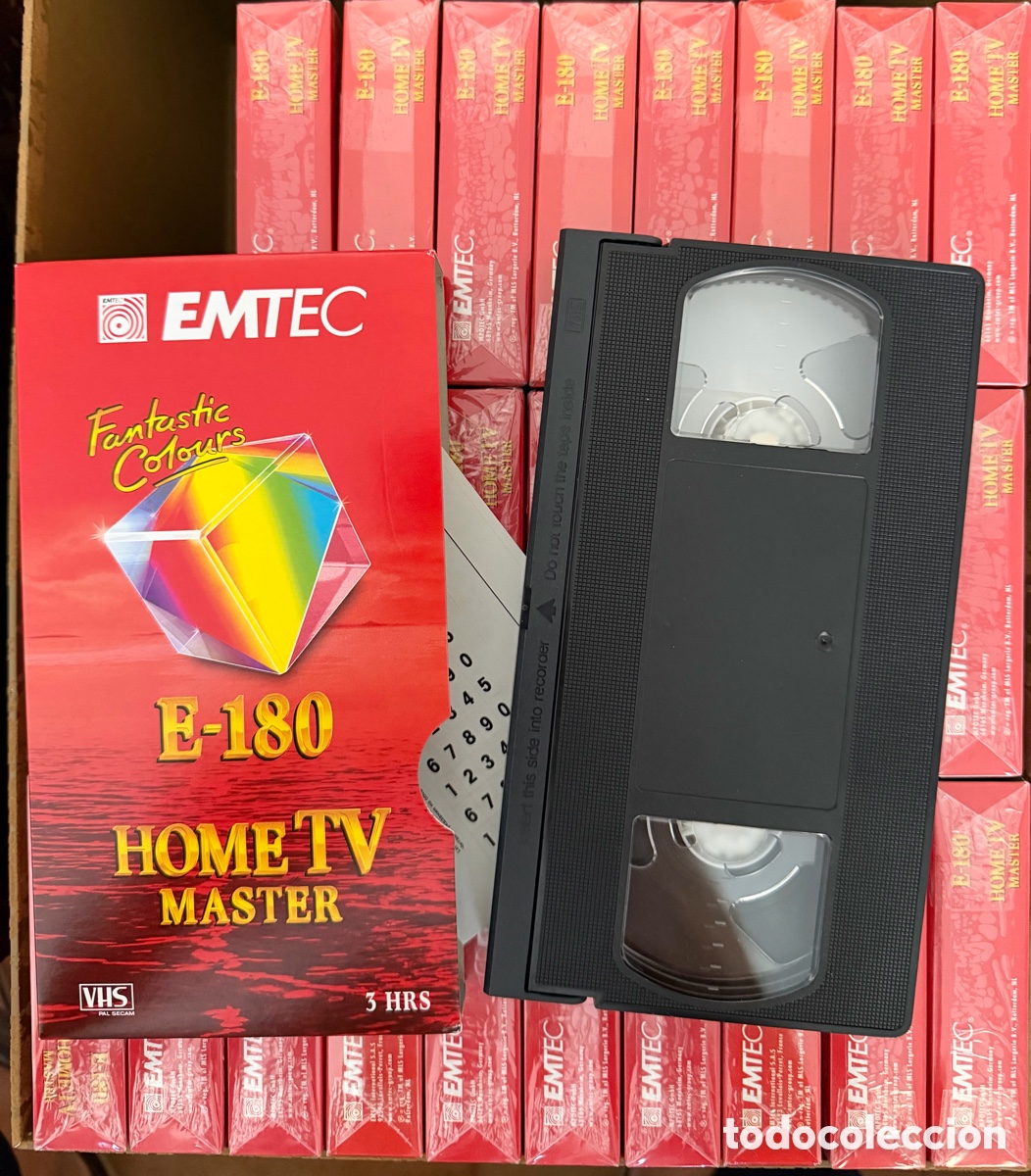 Cine: Cintas VHS EMTEC E-180 precintadas