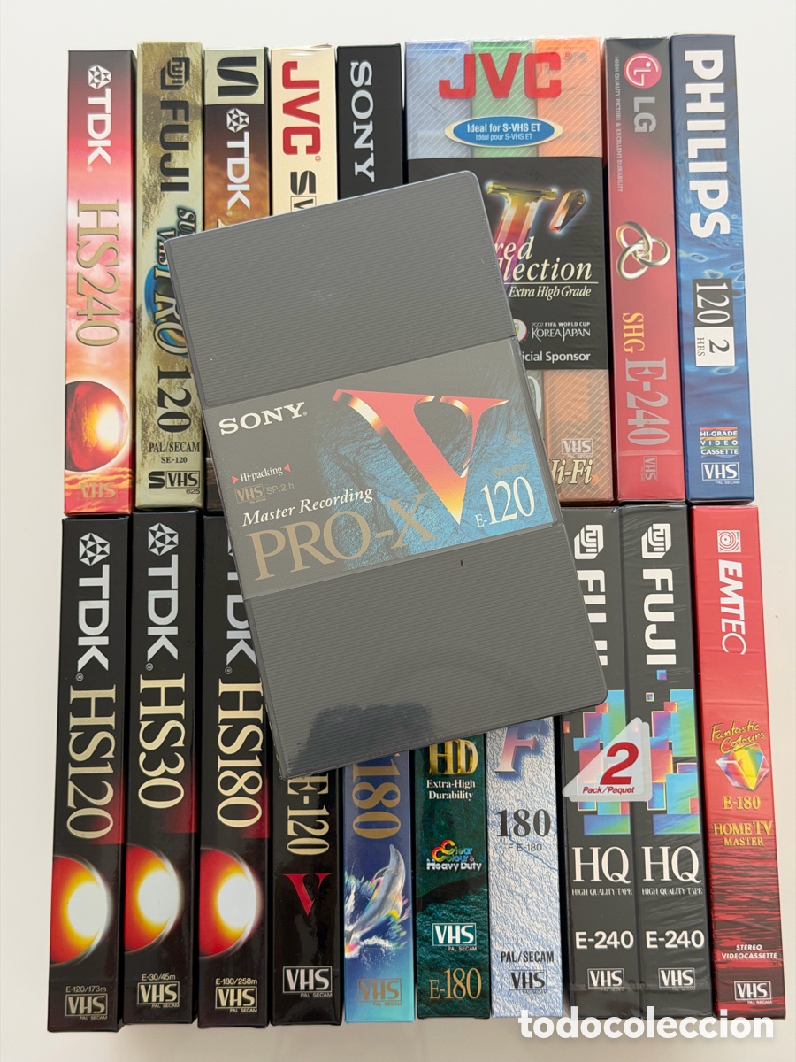 Cine: Cinta VHS SONY PRO-X E-120