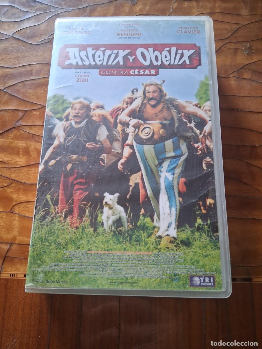 Cine: Pelicula cinta de video VHS ASTERIX Y OBELIX CONTRA CESAR