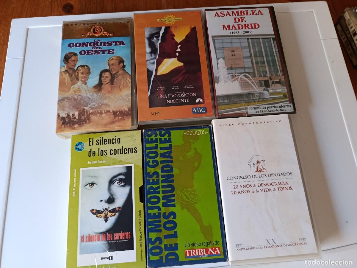 Kino: 6 PELICULAS VHS DE DISTITOS TEMAS