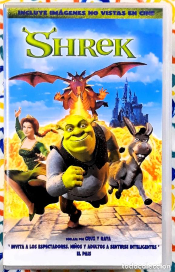 Cine: Shrek (2001) - VHS - Adamson