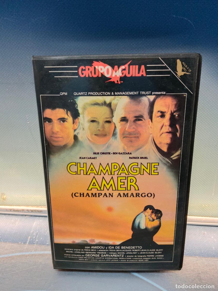 Cine: cinta VHS, CHAMPAGNE AMER - JEAN CARMET , JULIE CHRISTIE , BEN GAZZARA