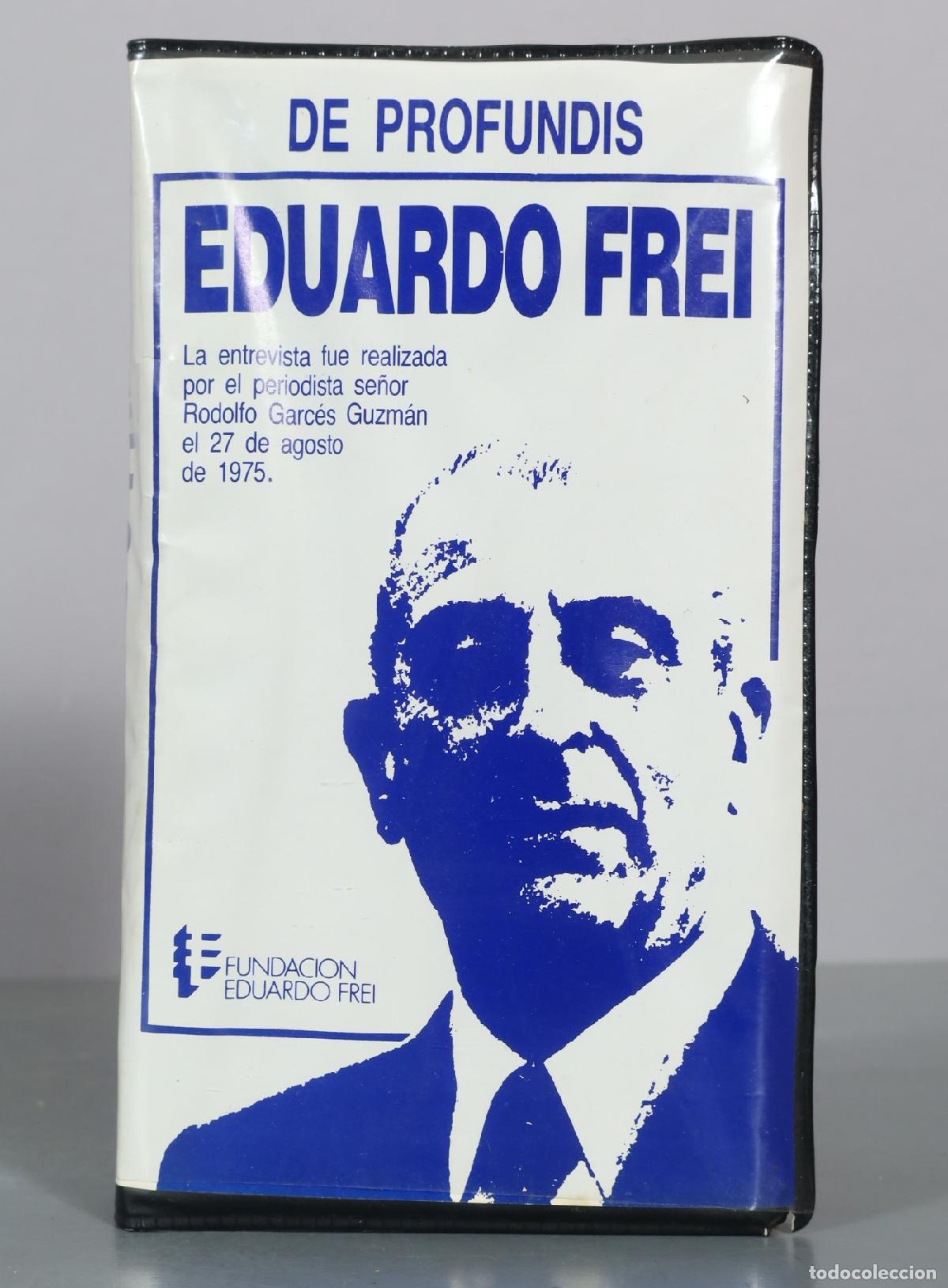 Cine: VHS. De Profundis - Eduardo Frei - Fundaci&oacute;n Eduardo Frei