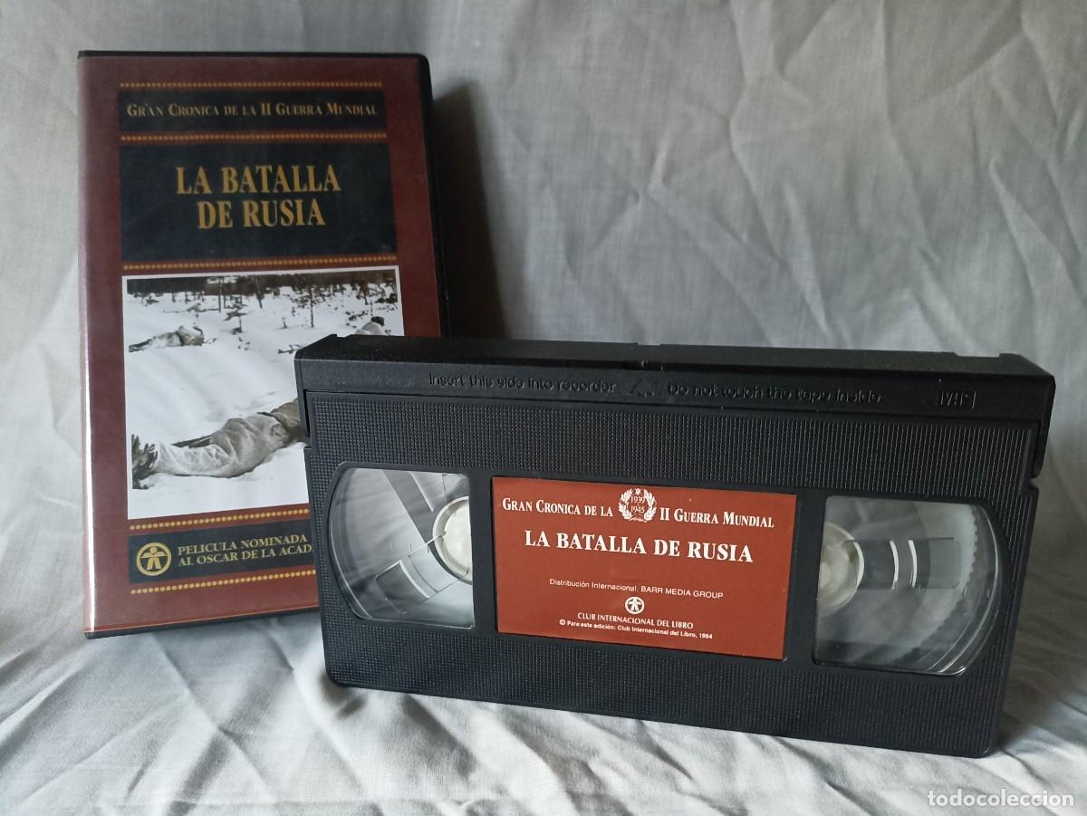 Kino: La batalla de Rusia, documental VHS (III Reich Hitler- Nazi- Alemania) WWII de 1994