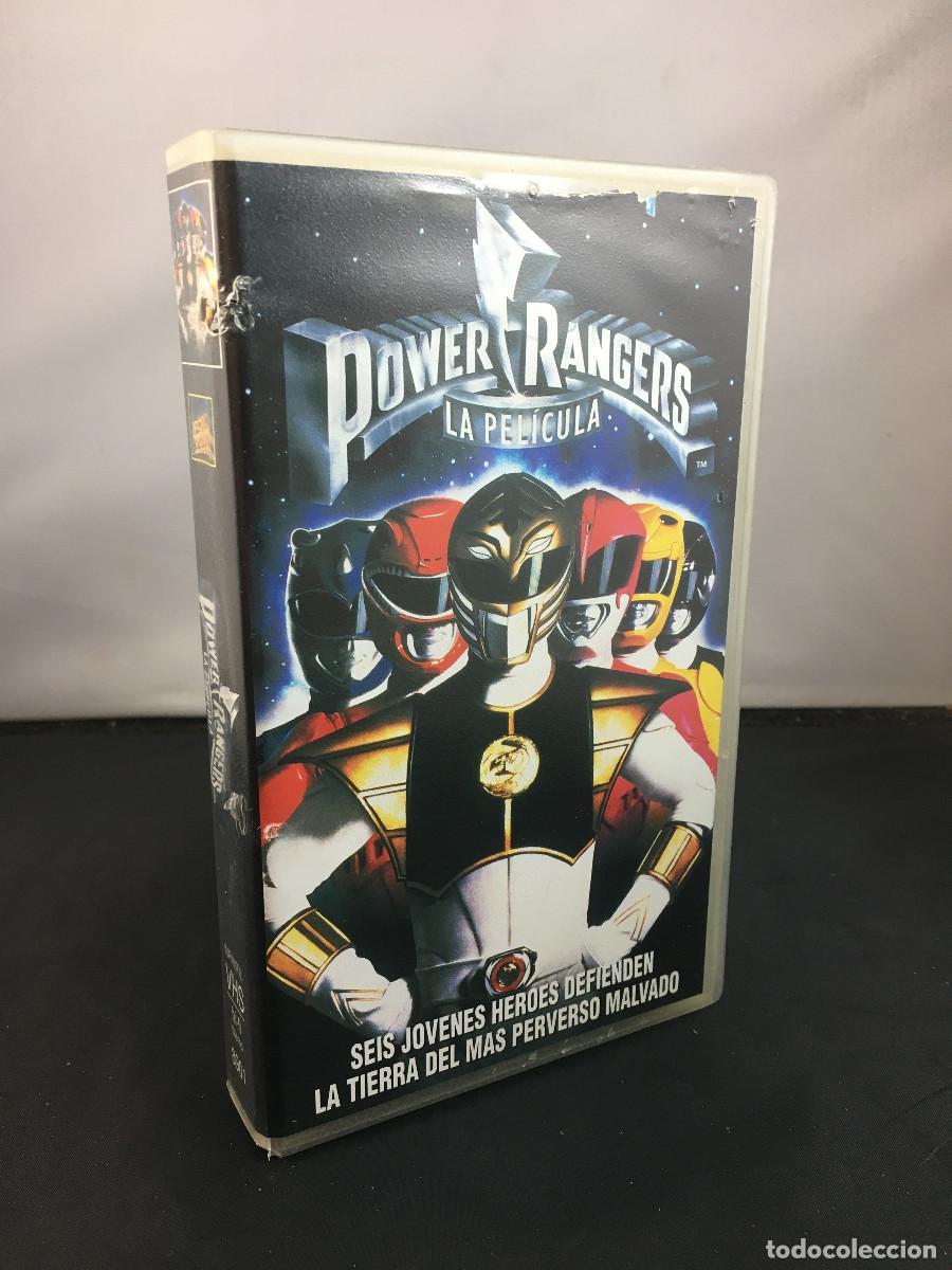 Cinema: Lote VHS. Supergirl. Power Rangers. Robocop 2. Loca academia de Polic&iacute;a