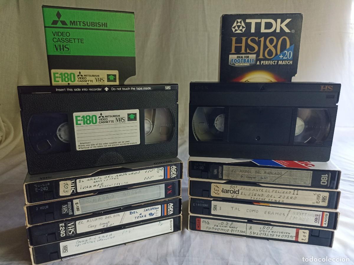 Cinema: Lote 10 cintas en vhs