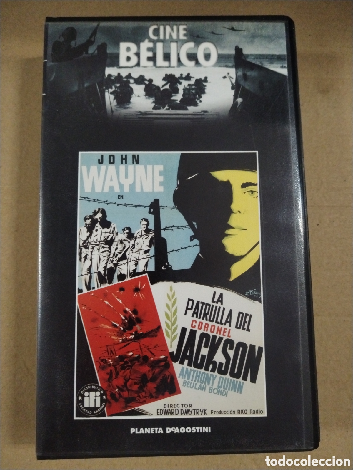 Cinema: Cine B&eacute;lico 18. La patrulla del Coronel Jackson. VHS.
