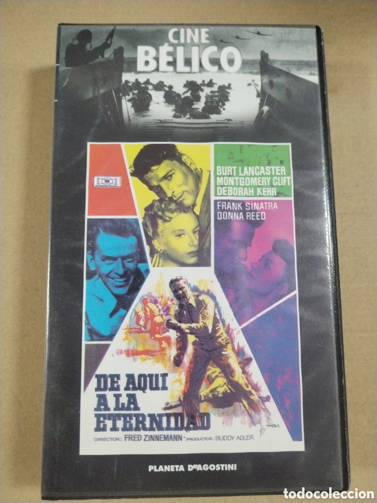 Cine: Cine B&eacute;lico 40. De aqu&iacute; a la eternidad. VHS.