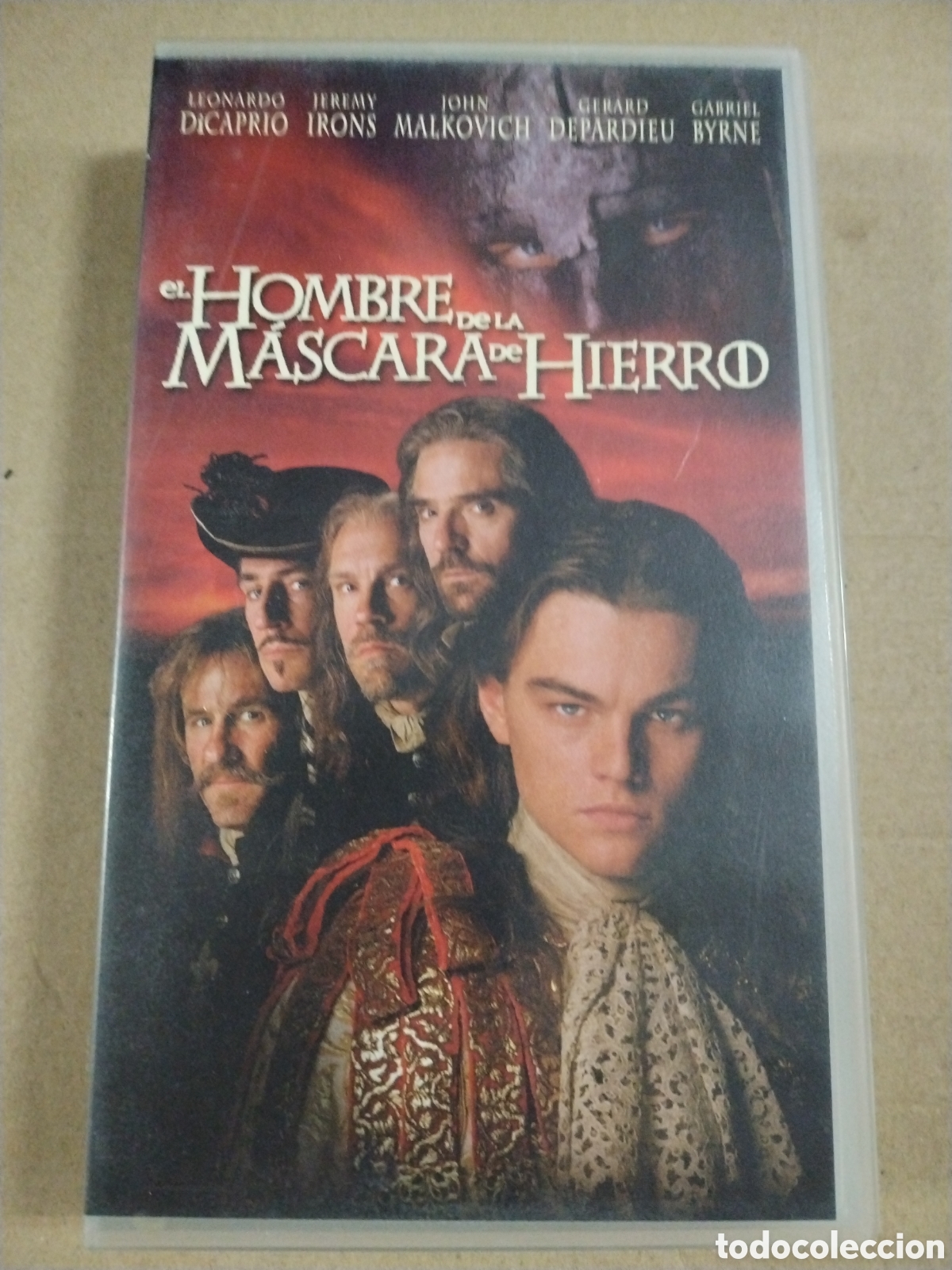 Cin&eacute;ma: El hombre de la M&aacute;scara de Hierro. VHS.