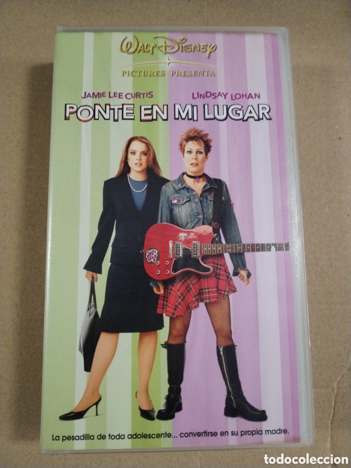 Cinema: Ponte en mi lugar. Jamie Lee Curtis. VHS